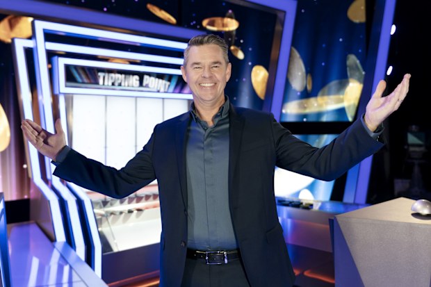 Tipping Point Australia Todd Woodbridge on set