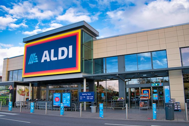 Aldi shopfront