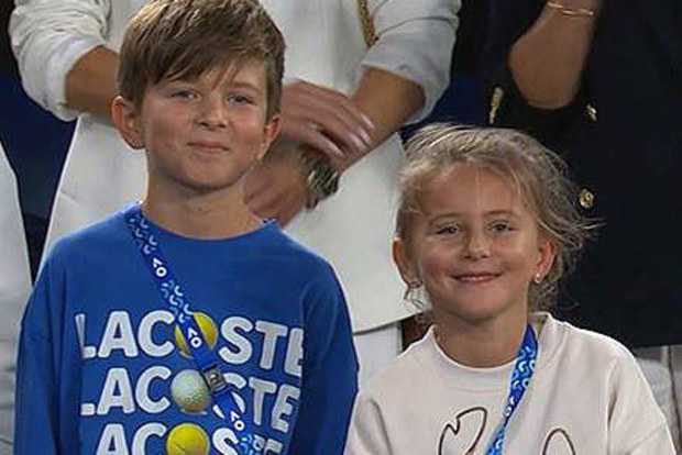 Stefan and Tara Djokovic