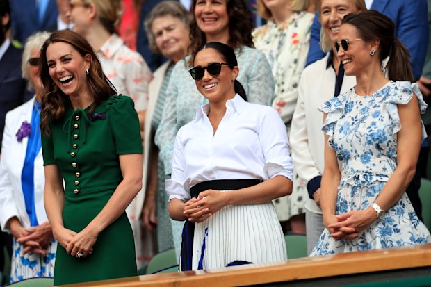 The story behind this photo of Meghan, Kate and Pippa sharing a laugh is incredibly sweet.