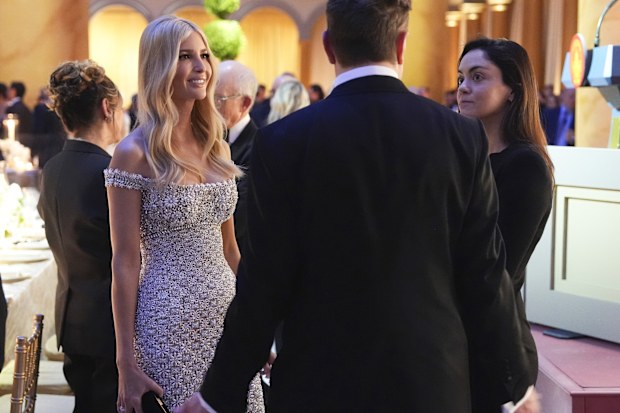 ivanka rehearsal dinner dress Ivanka Trump dazzled in a sparkly ensemble for a night out in New York City