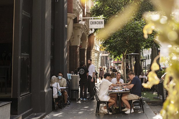 Melbourne dining scene