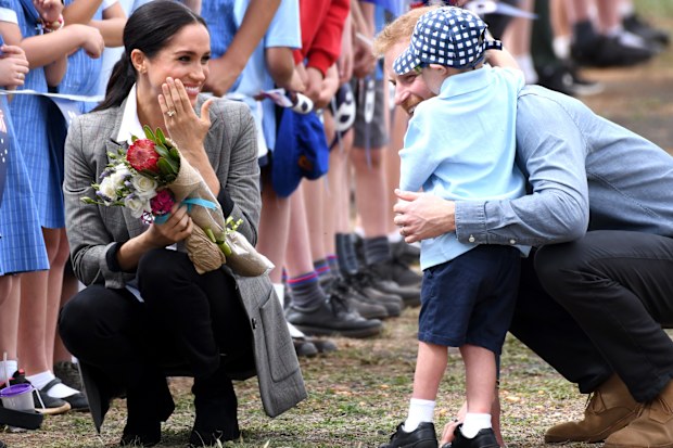 Prince Harry Meghan Markle Dubbo little boy