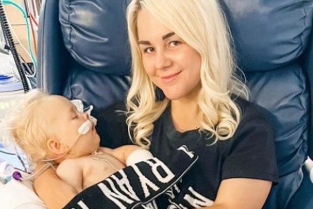 Jessica Carnie and son Ryan 