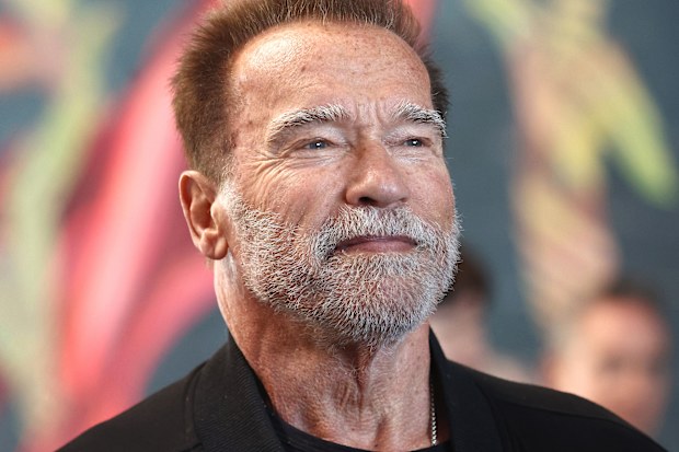 Arnold Schwarzenegger attends an event in Los Angeles on April 21, 2023 