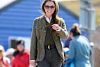 Catherine, Princess of Wales and Prince William, Prince of Wales travel to the island of Iona on a public ferry from Fionnphort during their visit to the Isle of Mull, Scotland UK on 30th April 2025.