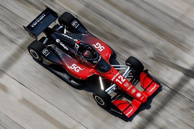 Will Power drives the No.12 for Team Penske.