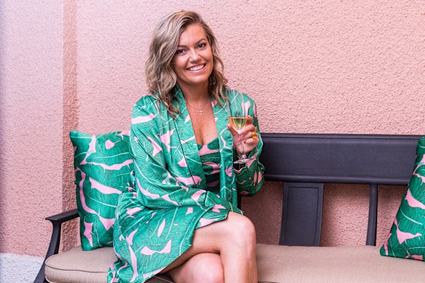 Olivia Carr, founder of Shhh Silk.