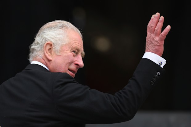 Britain's Prince Charles arrives for a service of thanksgiving for the reign of Queen Elizabeth II at St Pauls Cathedral in London Friday June 3, 2022 on the second of four days of celebrations to mark the Platinum Jubilee. The events over a long holiday weekend in the U.K. are meant to celebrate the monarchs 70 years of service. (Daniel Leal, Pool Photo via AP)