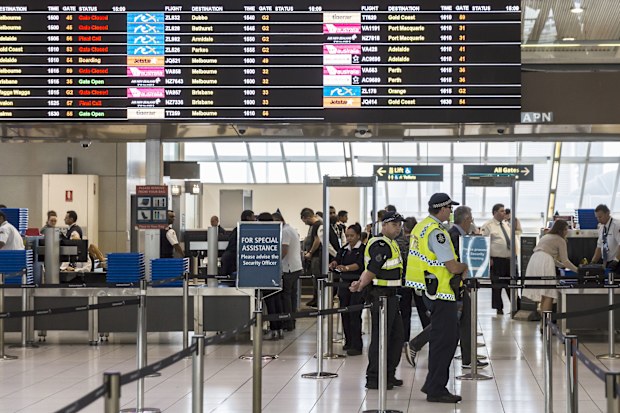 Sydney airport security