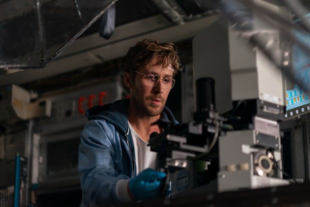 Ryan Gosling stars as Ryland Grace in PROJECT HAIL MARY, from Amazon MGM Studios. Photo credit: Jonathan Olley © 2026 Amazon Content Services LLC. All Rights Reserved.