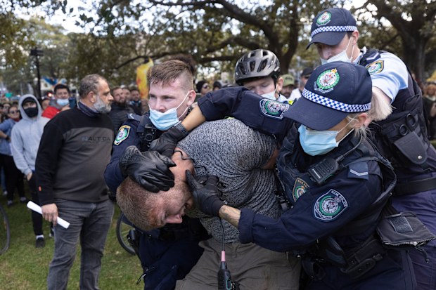 Sydney lockdown protests