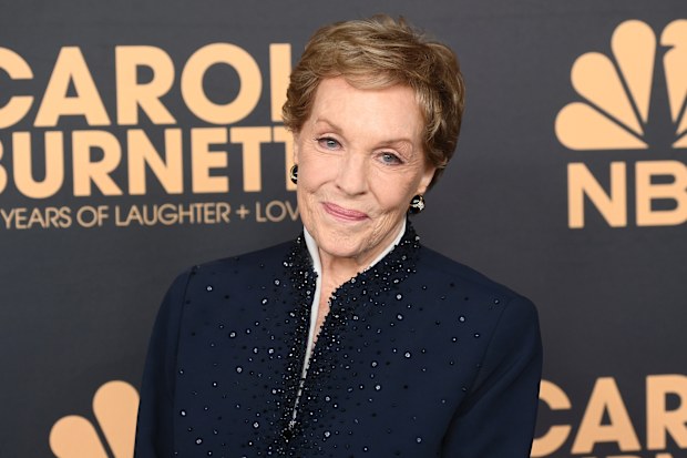 Julie Andrews at "Carol Burnett: 90 Years of Laughter + Love" held at Avalon Hollywood on March 2, 2023 in Los Angeles, California. (Photo by Gilbert Flores/Variety via Getty Images)