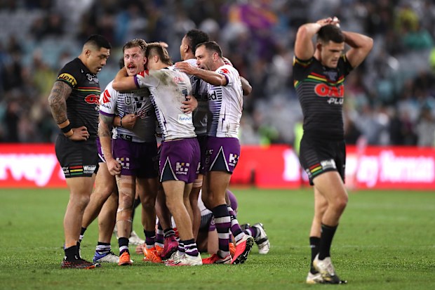 Tonight's grand final rematch has been postponed.