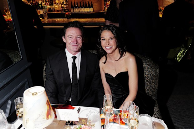 Hugh Jackman and Sutton Foster