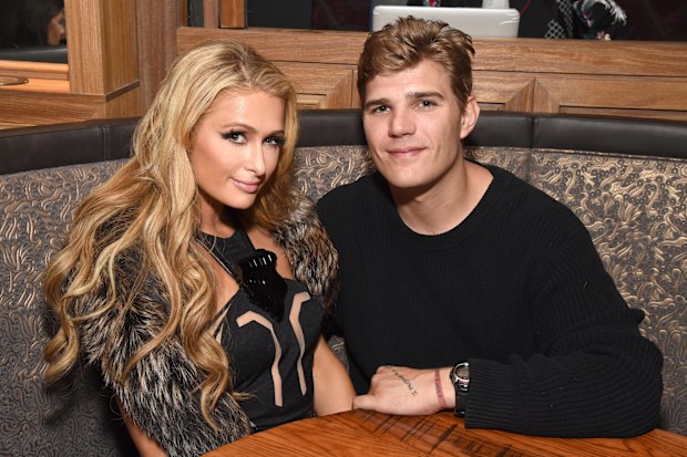 Paris Hilton and Chris Zylka