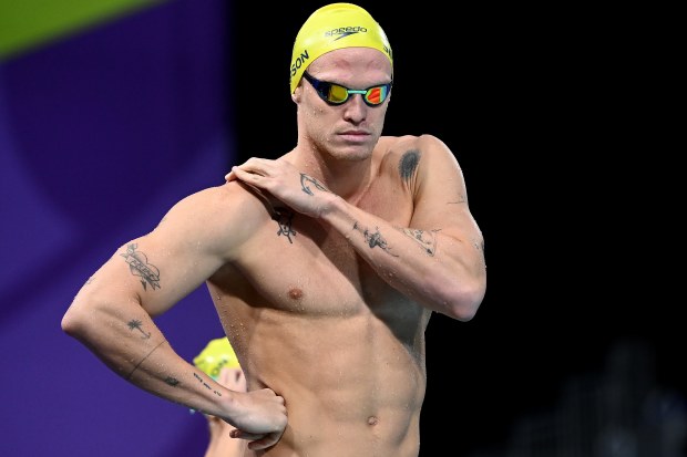 Cody Simpson at the 2022 Commonwealth Games.