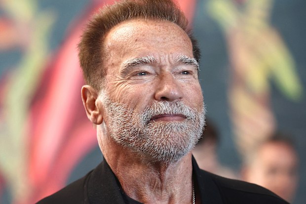 Arnold Schwarzenegger attends an event in Los Angeles on April 21, 2023 