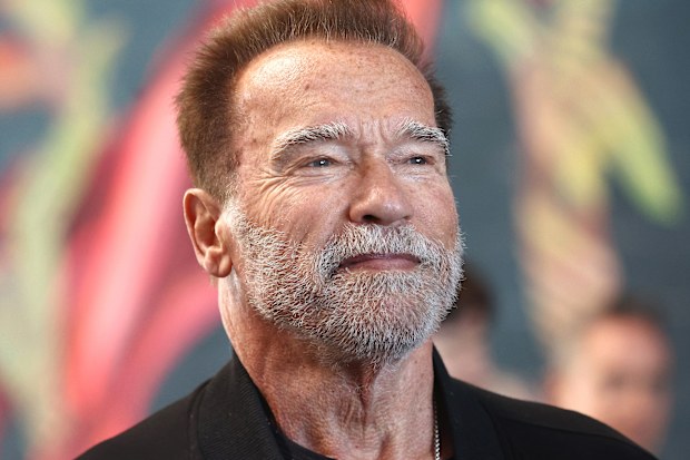 Arnold Schwarzenegger attends an event in Los Angeles on April 21, 2023 