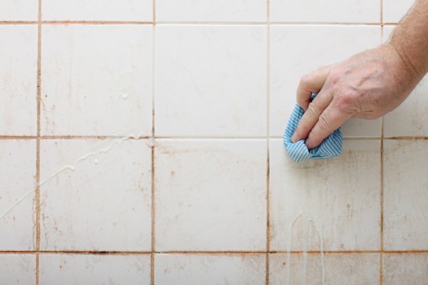 Mouldy grout
