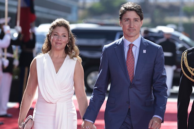 Justin Trudeau and wife Sophie Gregoire Trudeau
