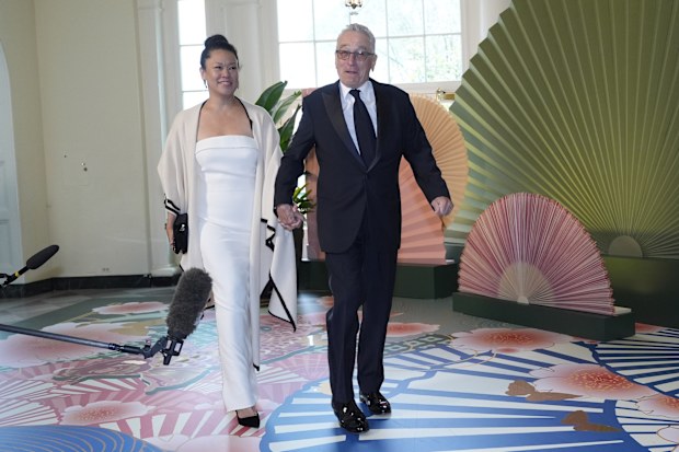 Robert De Niro and Tiffany Chen