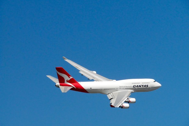 Qantas plane