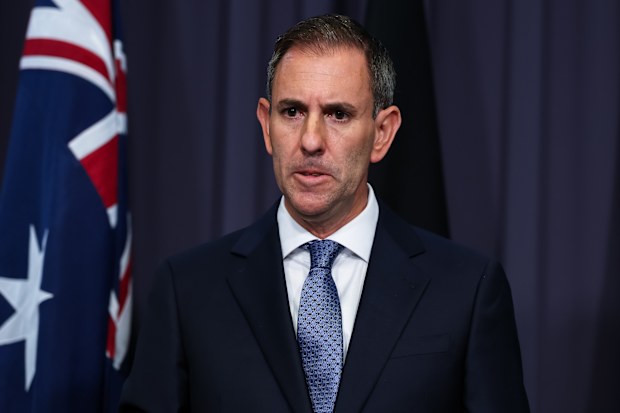 Treasurer Jim Chalmers 