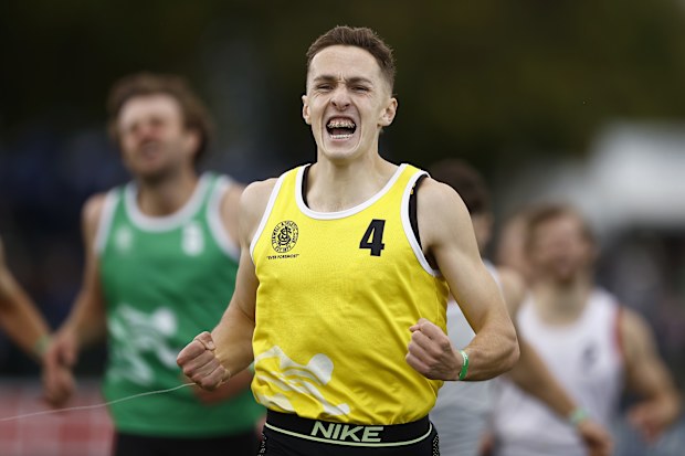 Stawell Gift contender Patrick Martin.