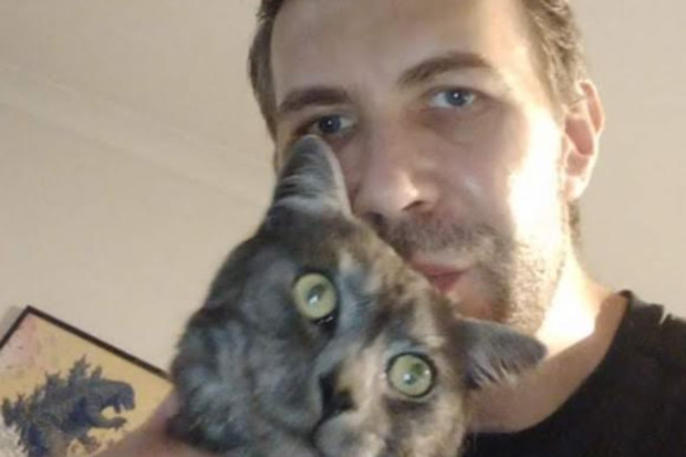 Sarah Swain does cat sitting with her partner.