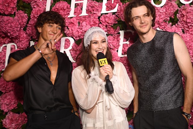 Gavin Casalegno, Lola Tung and Chris Briney