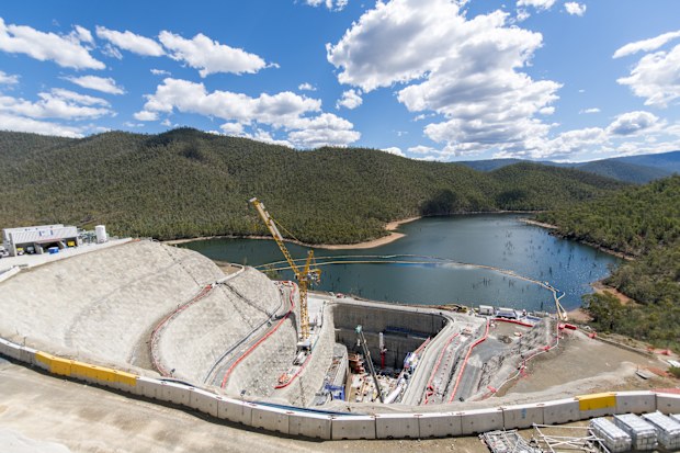 The Snowy Hydro 2.0 project reaches an important milestone - the breakthrough of tunnel boring machine into a cavern deep underground.