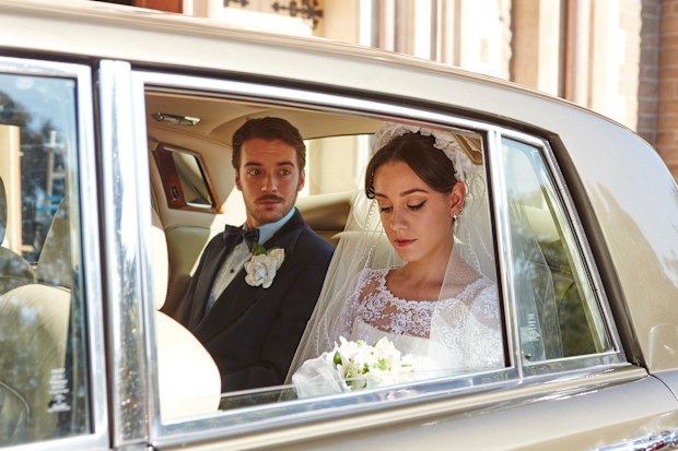 Daniel Berini and Antoniette Iesue as Robert and Angela in Promised