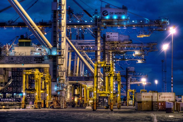Melbourne's docks and stevedores.