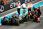 <p>After climbing from the car, he squatted down next to it. A moment of reflection at the end of one of the most successful relationships not just in F1's history, but in sport generally.</p><p>"When I stopped the car I just wanted to embrace the moment, because it's the last time I'm going to step into a Mercedes and represent them, it's been the greatest honour of my life," he said.</p><p>"I mean every moment that I've got in the car this week, I've known that it's one of the last and it's been really hard to let go. </p><p>"I'm proud of every race, every pole position, every win we've had together, every championship, so when I knelt next to it I was just giving thanks, firstly thanking my own spirit for continuing to push, thanking everyone that powered and built that car. I'm proud of everyone."</p>