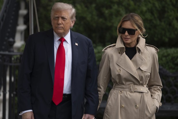 Donald Trump and Melania Trump