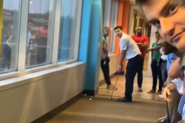 Golf office challenge