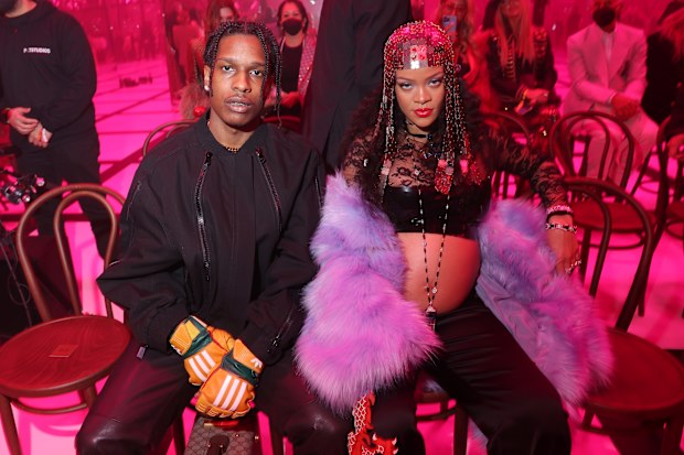A$AP Rocky and Rihanna