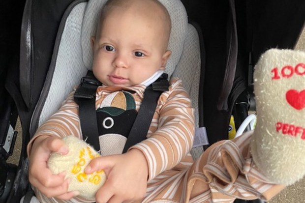 Leo seemed like a healthy baby before his sudden diagnosis.