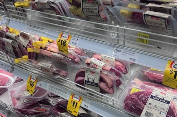 coles meat security tags 