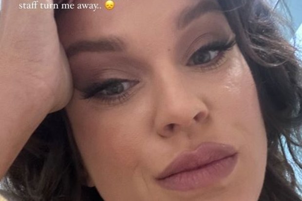 vicky pattison georgie shore wedding trip passport damage
