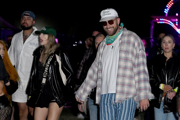 Taylor Swift and Travis Kelce