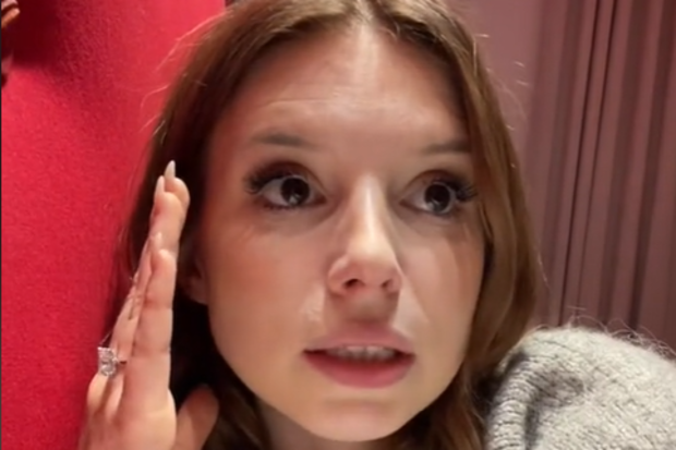 bride to be viral engagement video