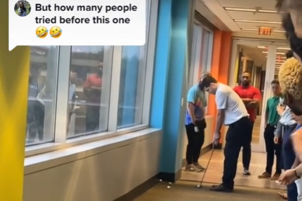 Golf office challenge