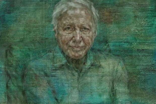 David Attenborough new portrait by Jonathan Yeo