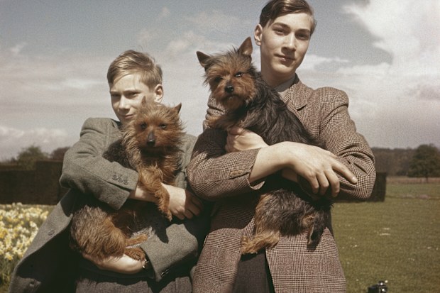 Richard (left) and William (1941 - 1972), the Princes of Gloucester, UK, circa 1958. They are the sons of Prince Henry, Duke of Gloucester and Princess Alice, Duchess of Gloucester. 