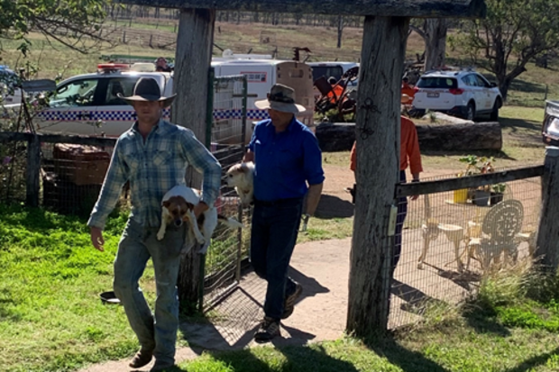 Rescue mission North Burnett Queensland