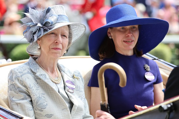 Anne, Princess Royal and Lady Sarah Chatto