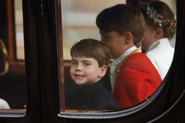 prince louis coronation