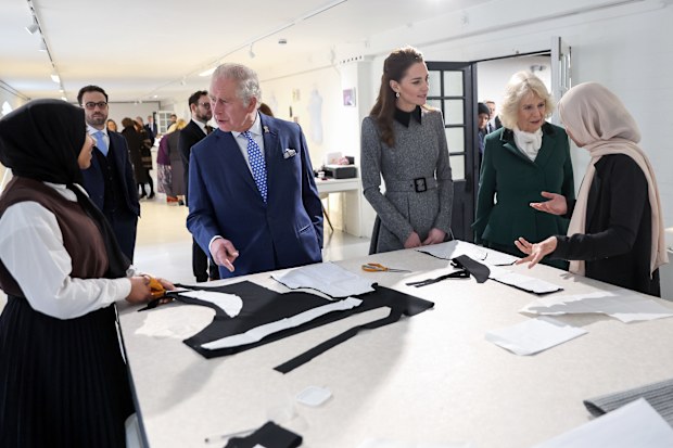Prince Charles, Prince of Wales, Camilla, Duchess of Cornwall and Kate Middleton, Duchess of Cambridge